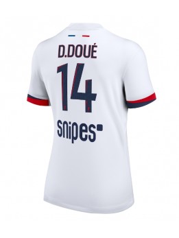 Billige Paris Saint-Germain Desire Doue #14 Bortedrakt Dame 2025-26 Kortermet